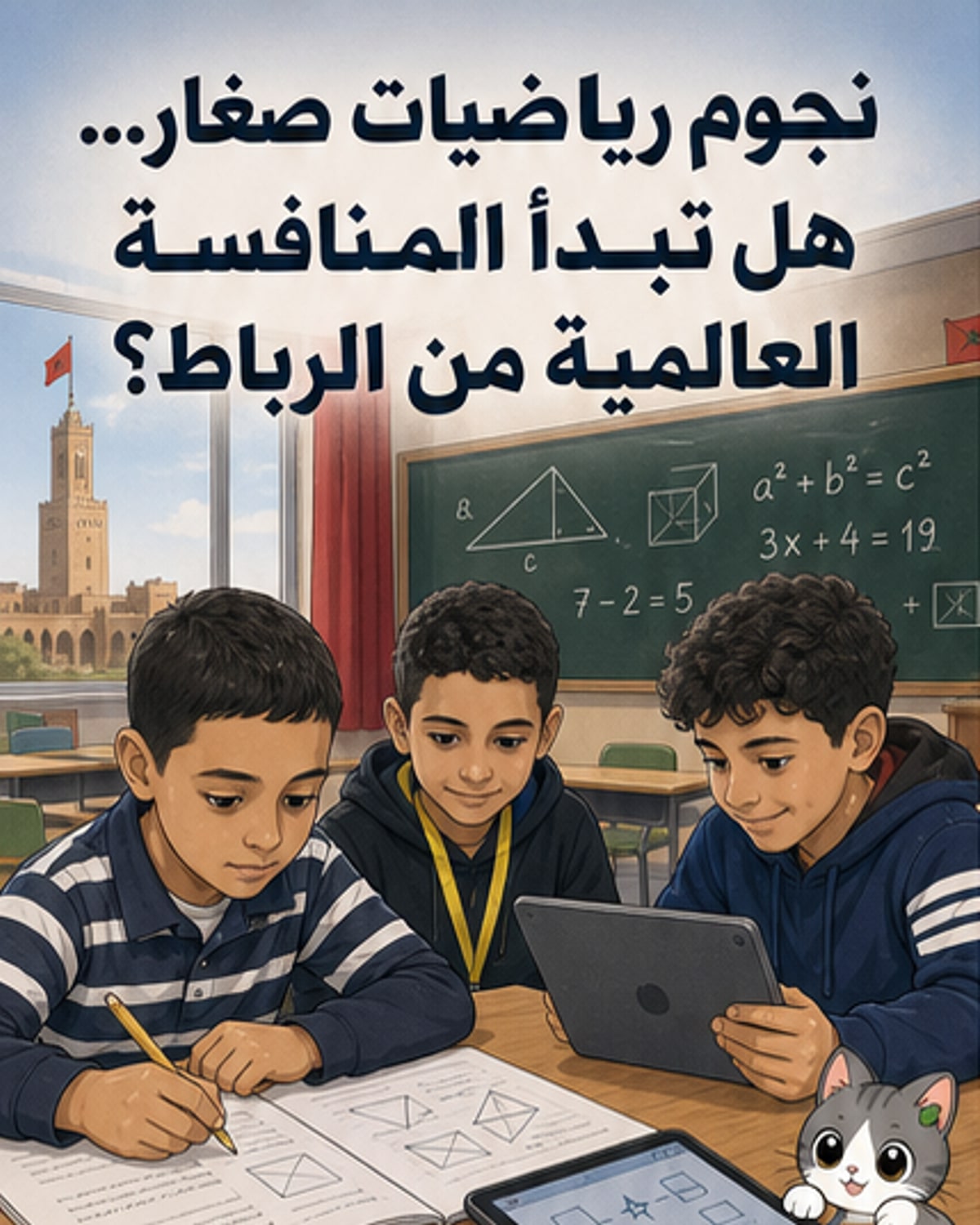 اكتشاف مواهب رياضياتية واعدة في المغرب