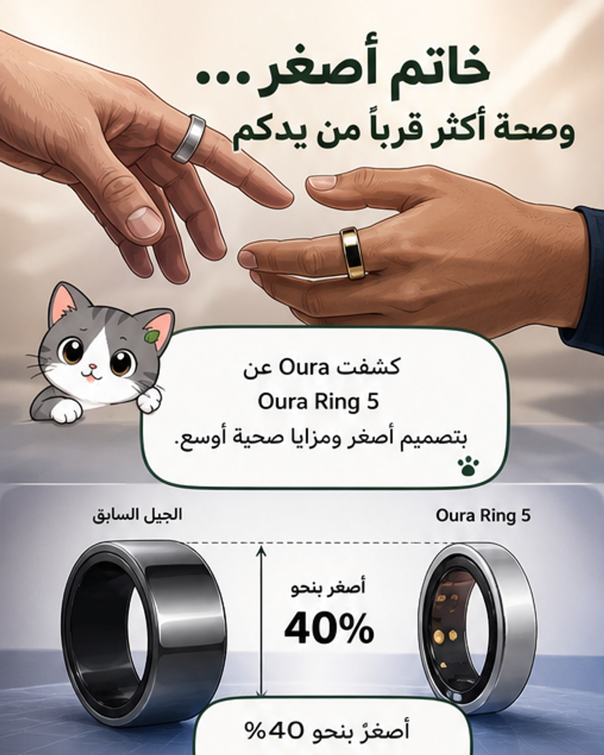 خاتم ذكي جديد يراقب ضغط الدم والتنفس