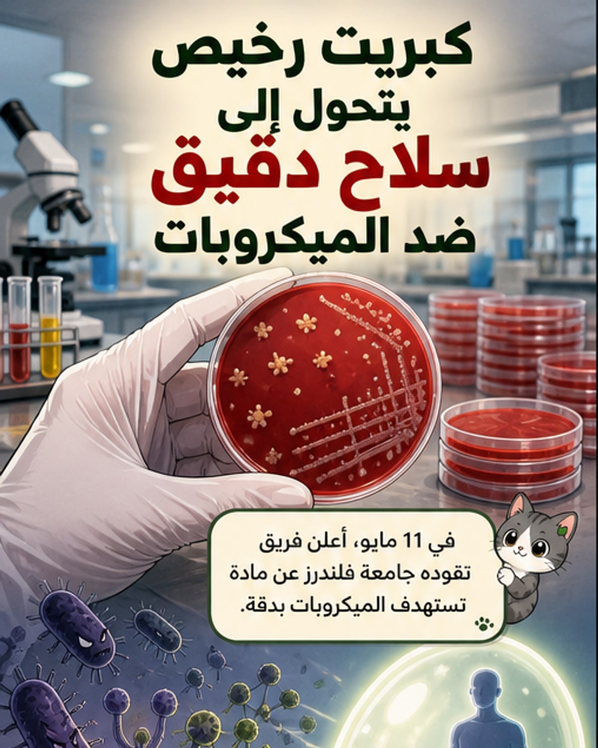 كيف يُحوّل الكبريت إلى سلاح ضد الجراثيم؟