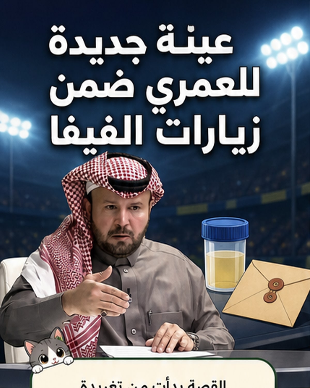 عينة من العمري في إطار فحوصات الفيفا