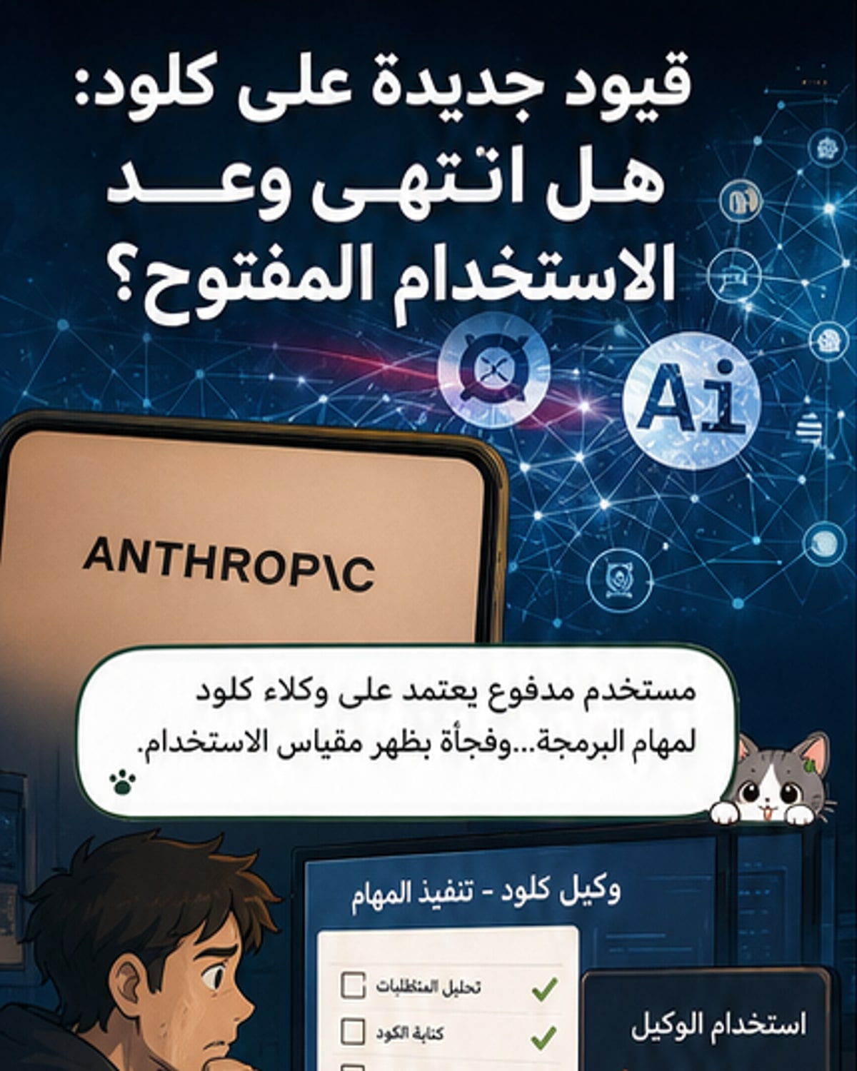 «أنثروبيك» تُنهي الاستخدام غير المحدود لمنصة «كلود»