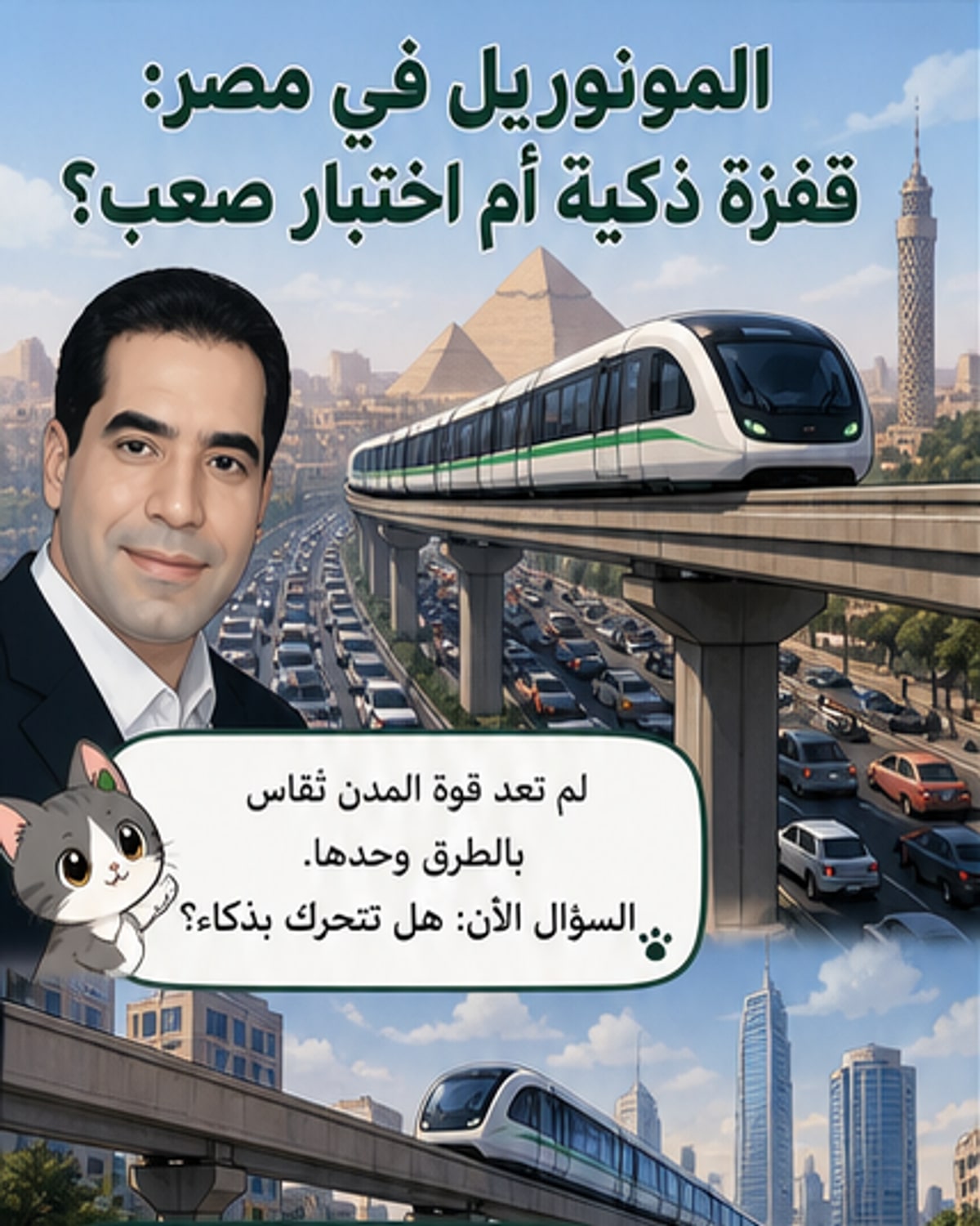 هل تدخل مصر عصر المواصلات الذكية؟