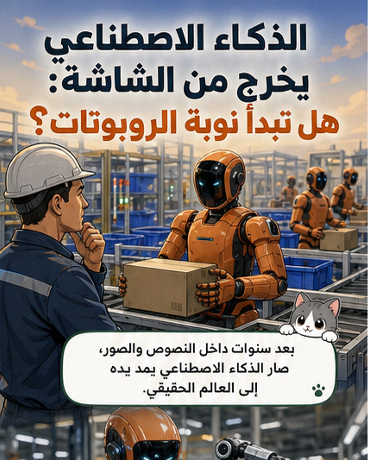 ثورة المصانع الذكية تبدأ الآن