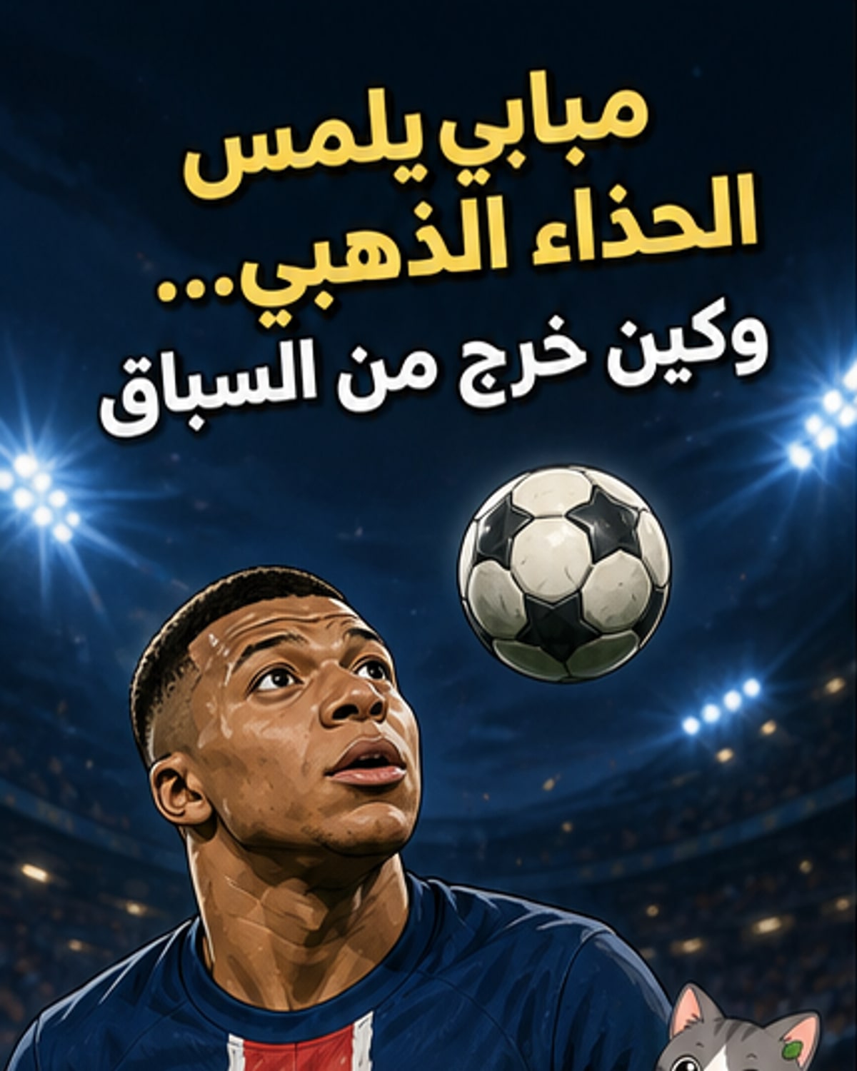 مبابي يقترب من الحذاء الذهبي