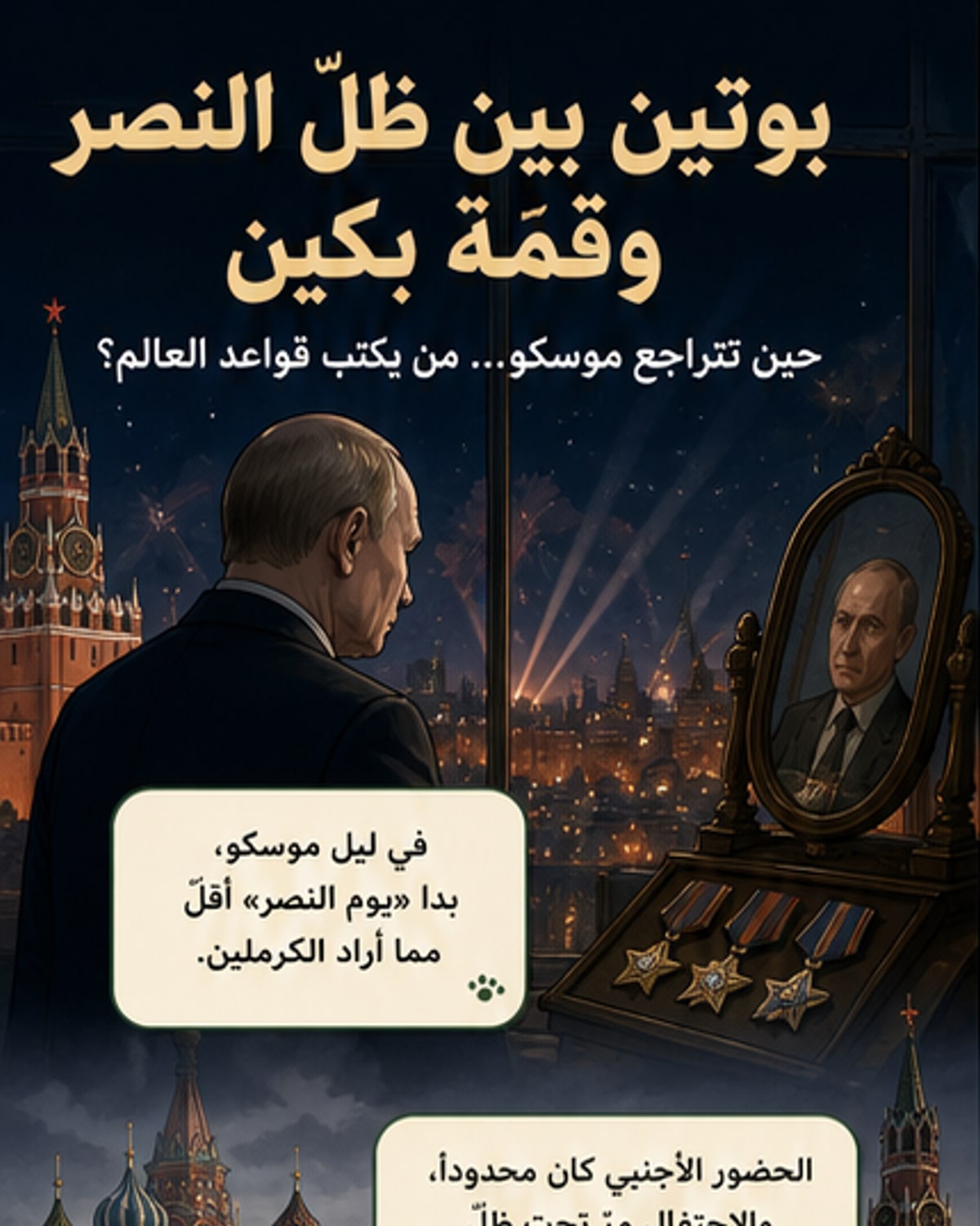 المرشد الروسي وقمة بكين