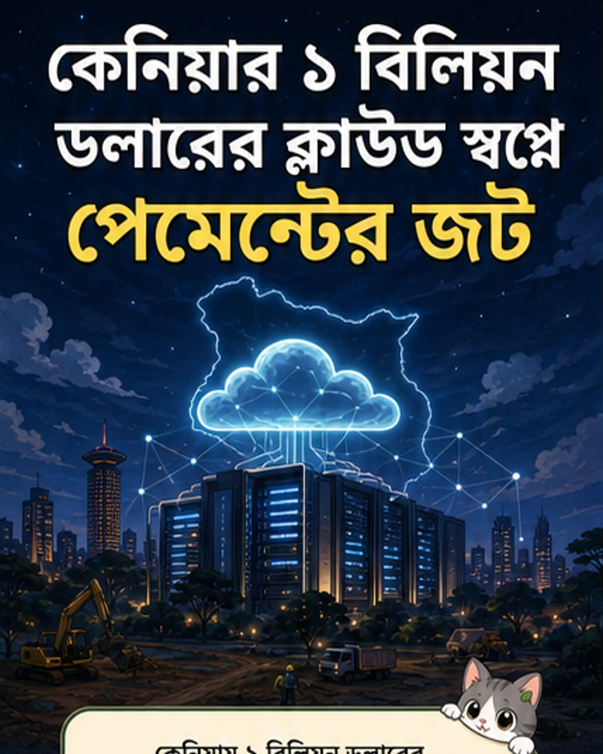 মাইক্রোসফটের কেনিয়া ডেটা সেন্টার ঝামেলায়