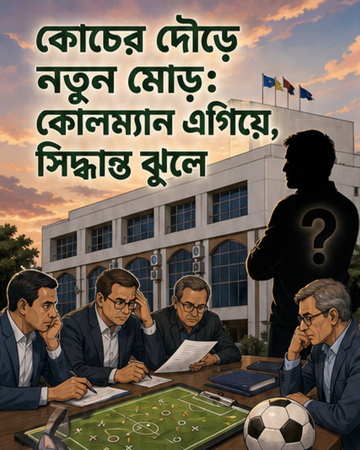 বাফুফের নতুন কোচ: চূড়ান্তের আগে আরও প্রার্থী