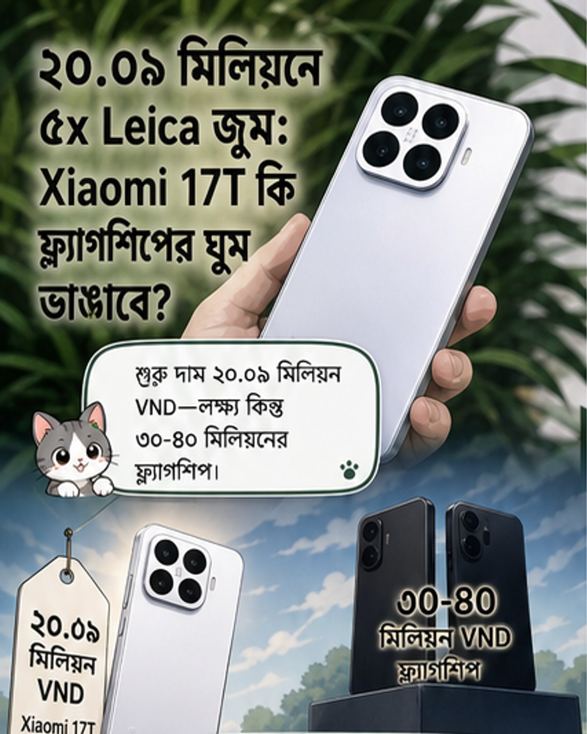 শাওমি ১৭টি সিরিজ: ফ্ল্যাগশিপ প্রতিযোগিতায় নতুন মানদণ্ড