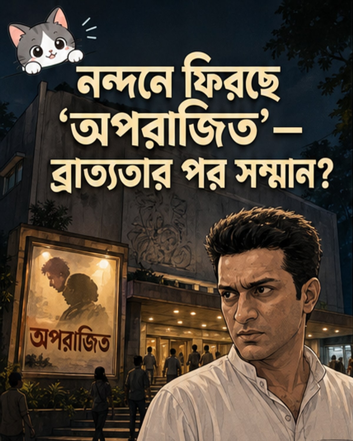 নন্দনে ফিরছে অনীক দত্তের 'অপরাজিত'