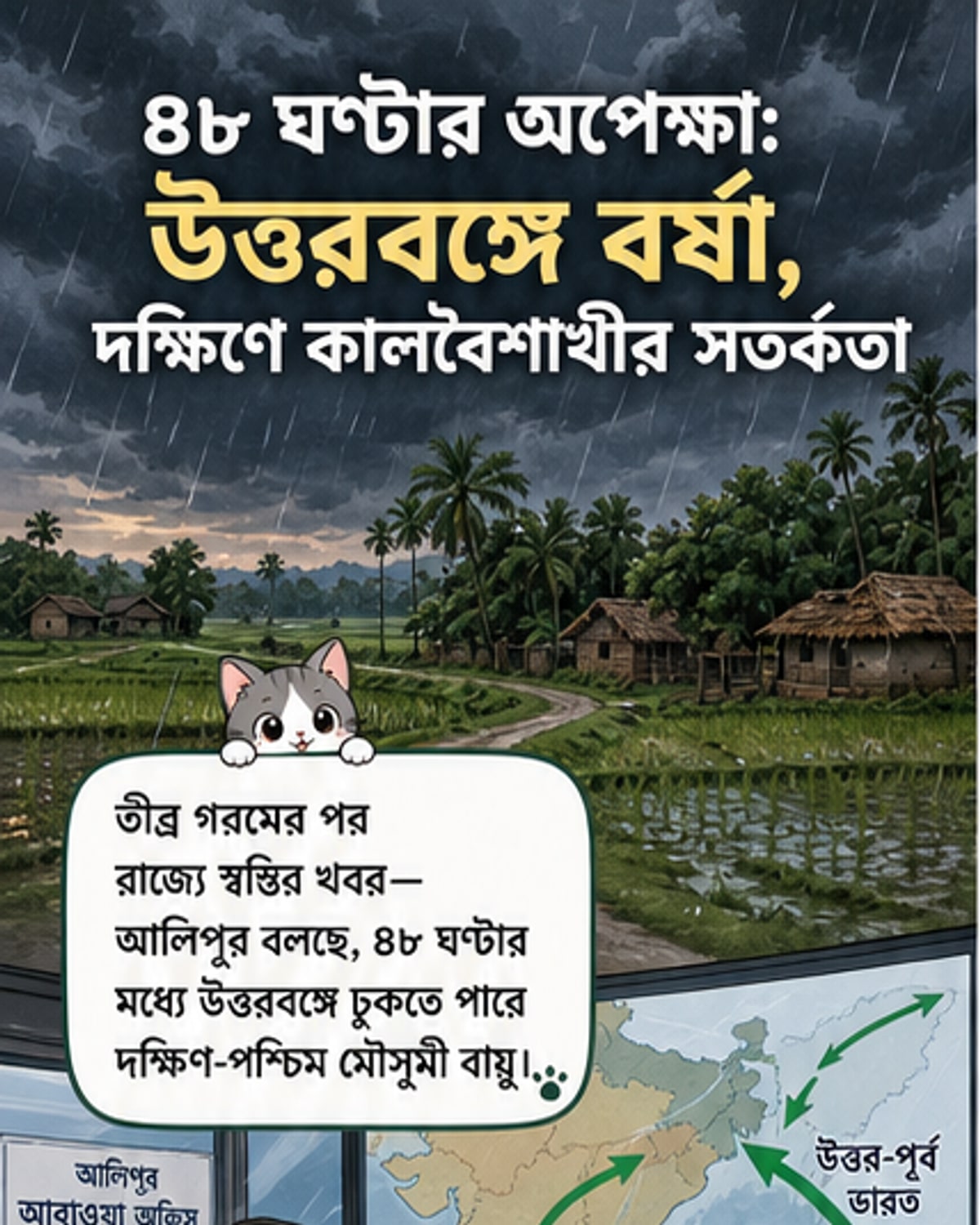 ভয়ঙ্কর কালবৈশাখী আসছে