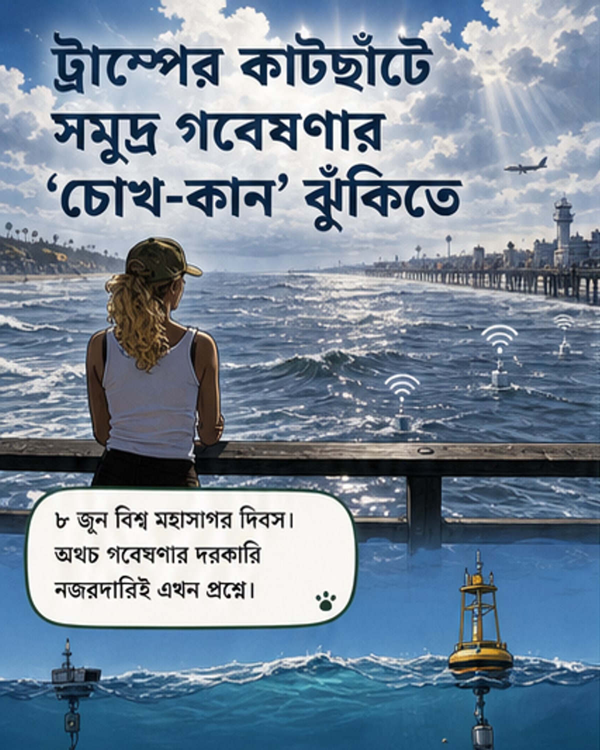 সমুদ্রের 'চোখ-কান' বন্ধ হচ্ছে?