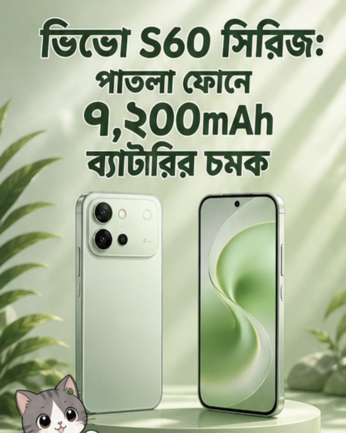 ভিভোর নতুন ফোনে ৭২০০mAh ব্যাটারি