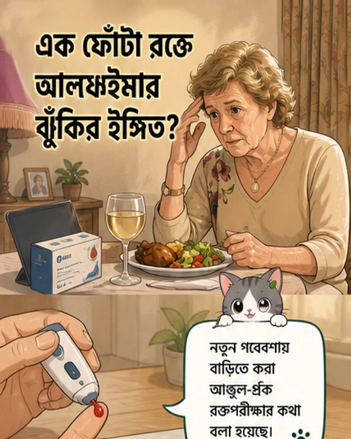 আল্জ্হেইমার ঝুঁকি কমাতে পারে জীবনধারার পরিবর্তন
