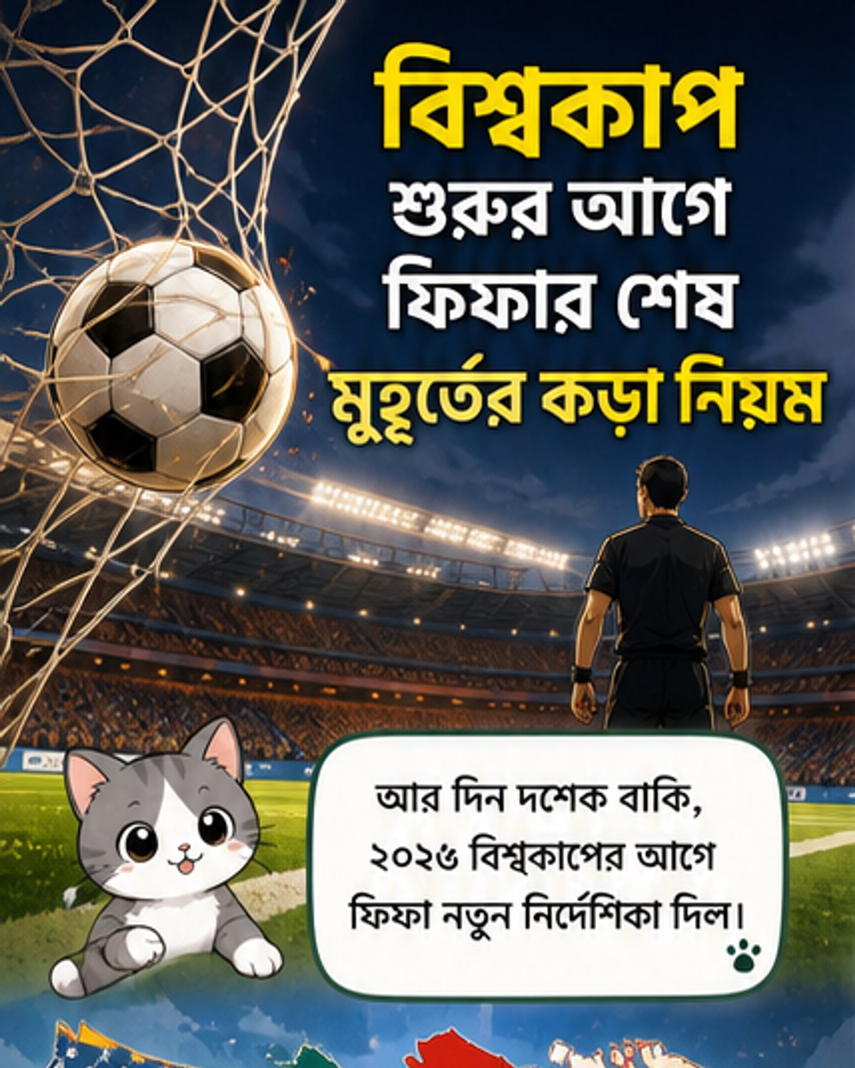 ফিফা বিশ্বকাপ ২০২৬-এ নতুন নিয়ম