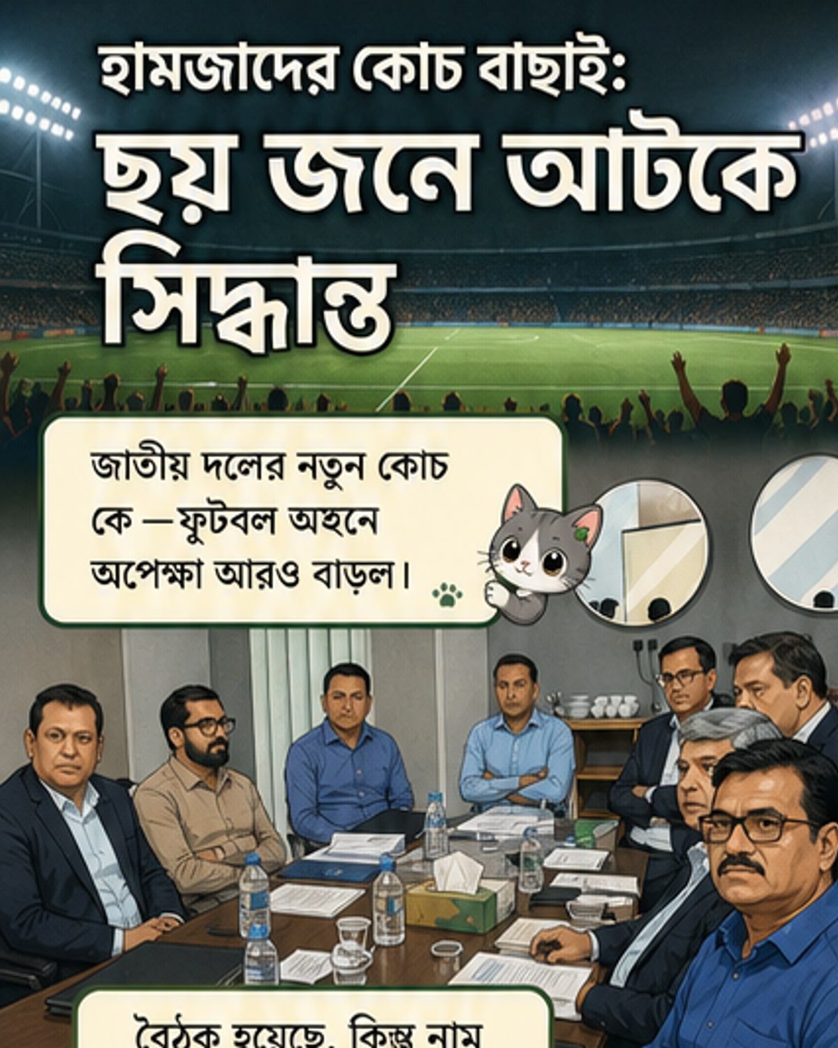বাংলাদেশ দলের নতুন কোচ: ৬-এ সাজোয়ার
