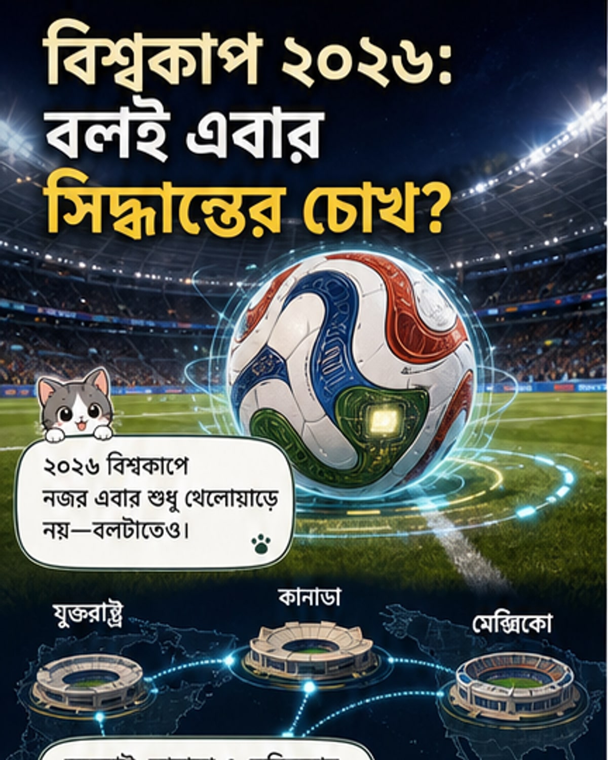 ২০২৬ বিশ্বকাপে জাদুর বল