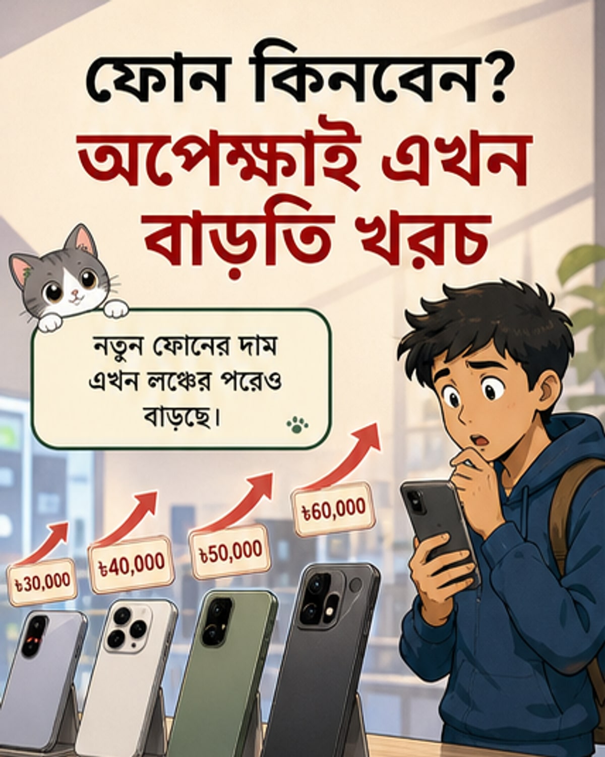 স্মার্টফোনের দাম কেন বাড়ছে?