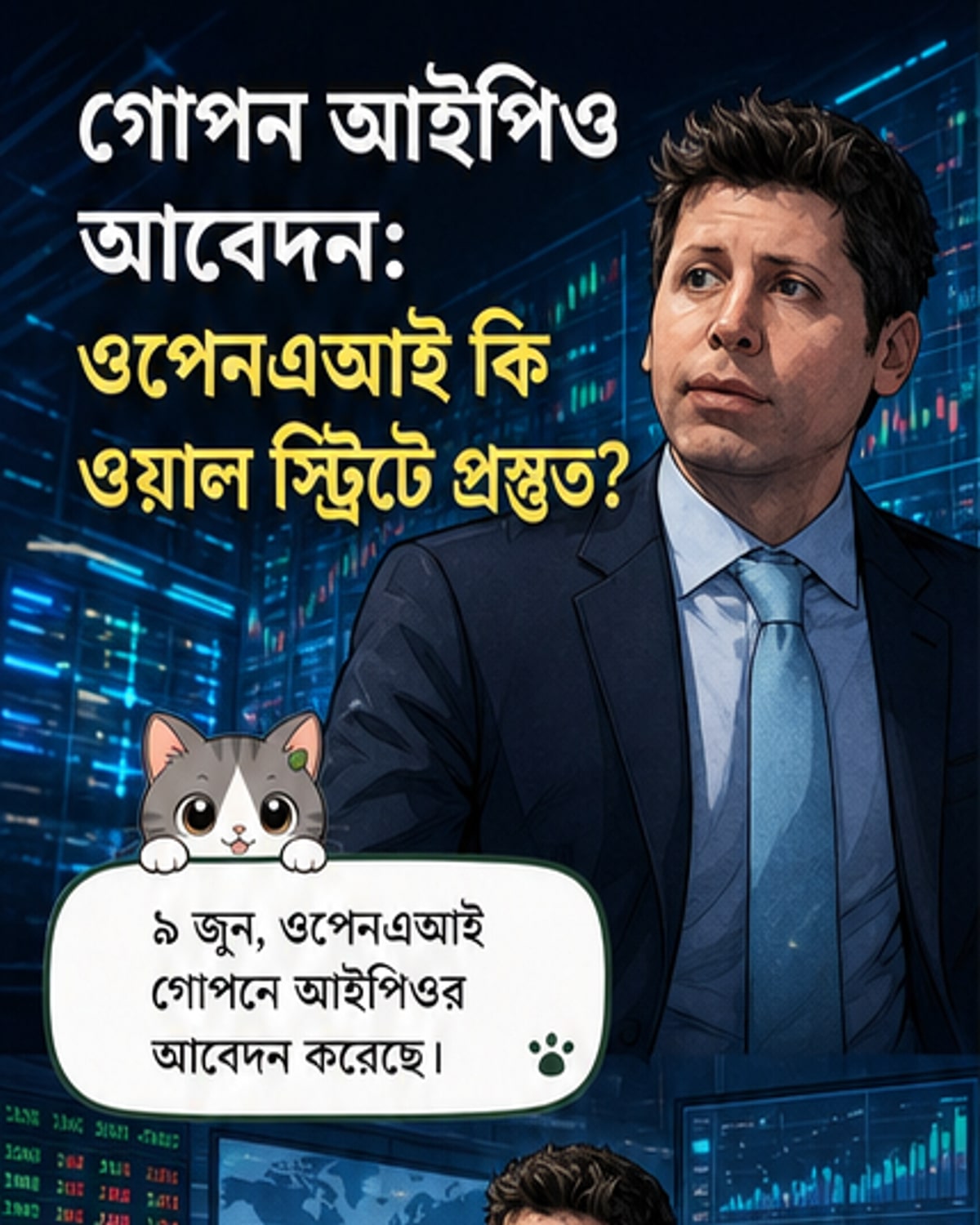 ওপেনএআই আইপিও-র জন্য আবেদন করল