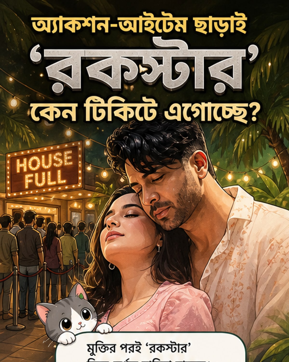 ‘রকস্টার’ এর ঝড়, প্রথম সপ্তাহে ২.২৫ কোটি টাকার বেশি আয়