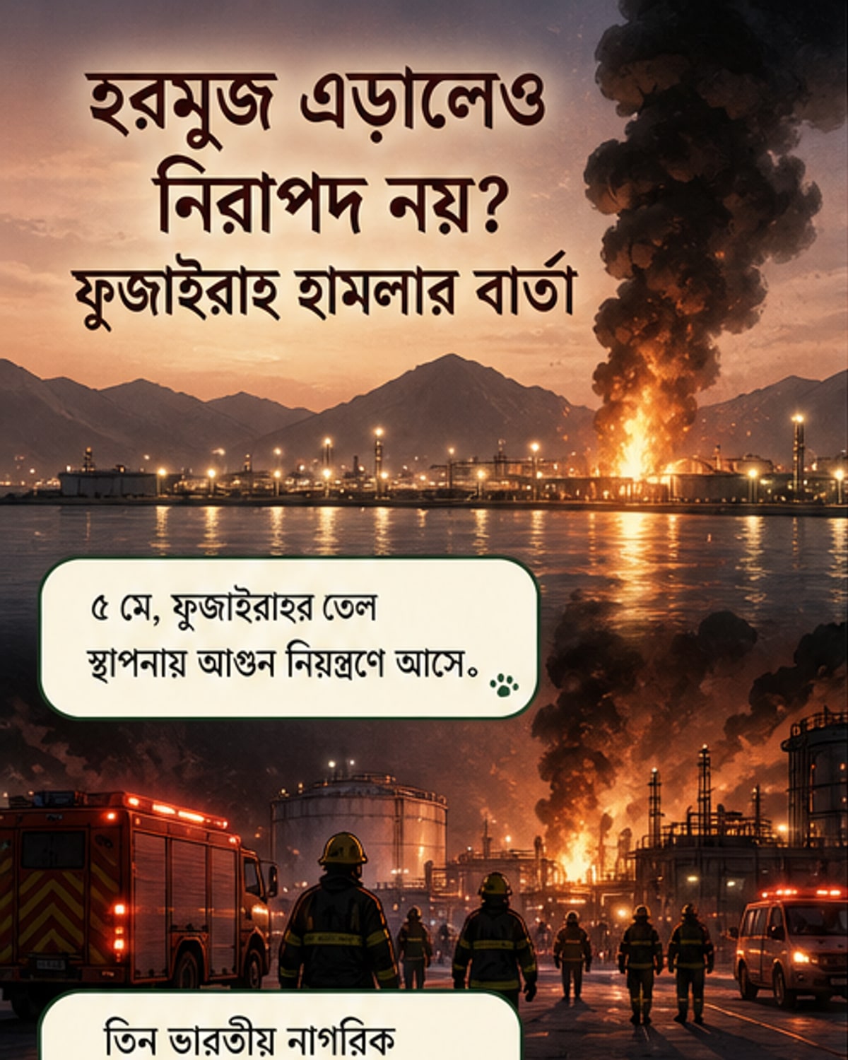 তেল স্থাপনায় হামলা: আমিরাতকে ইরানের বার্তা?