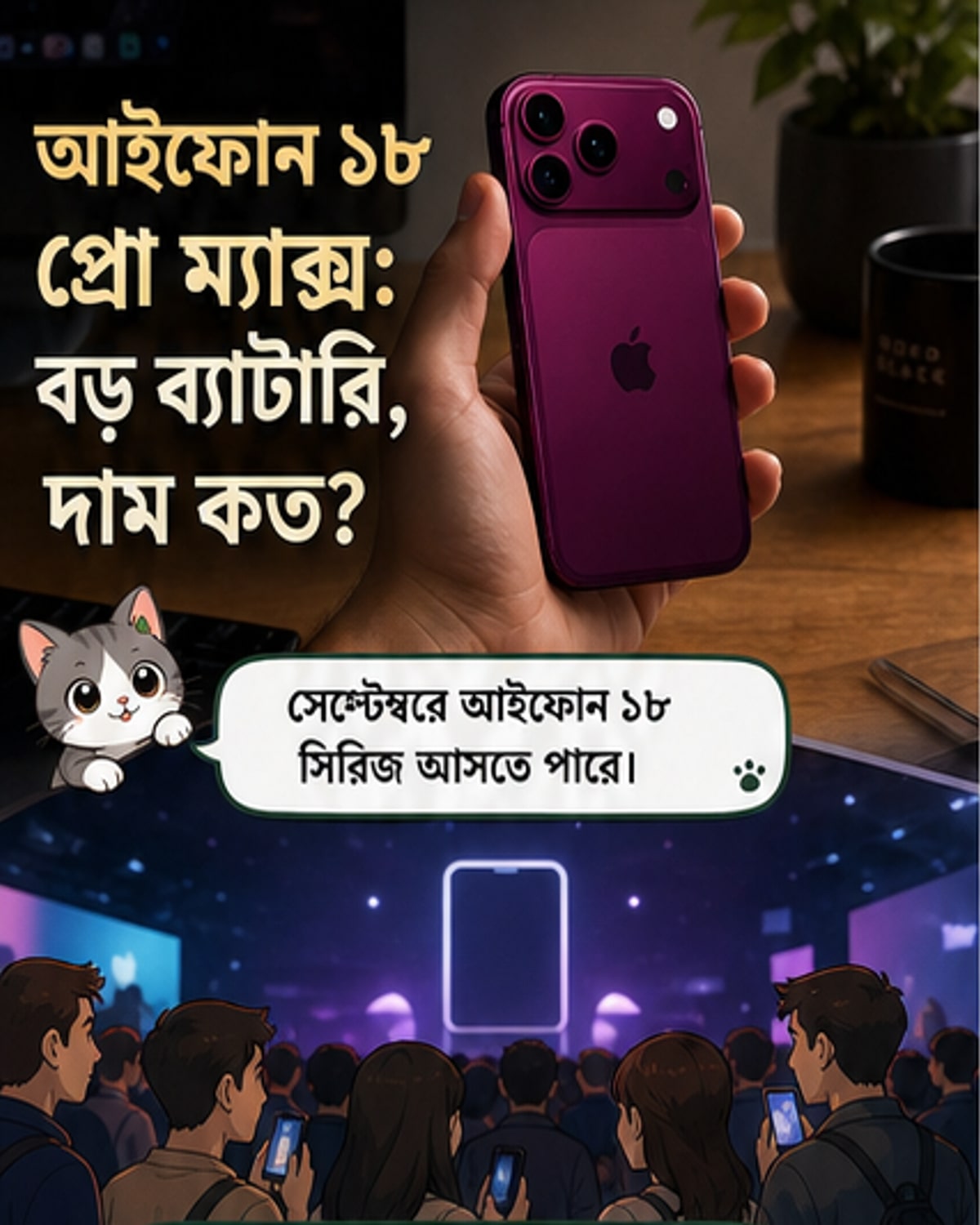 আইফোন ১৮ প্রো ম্যাক্সের দাম কত?