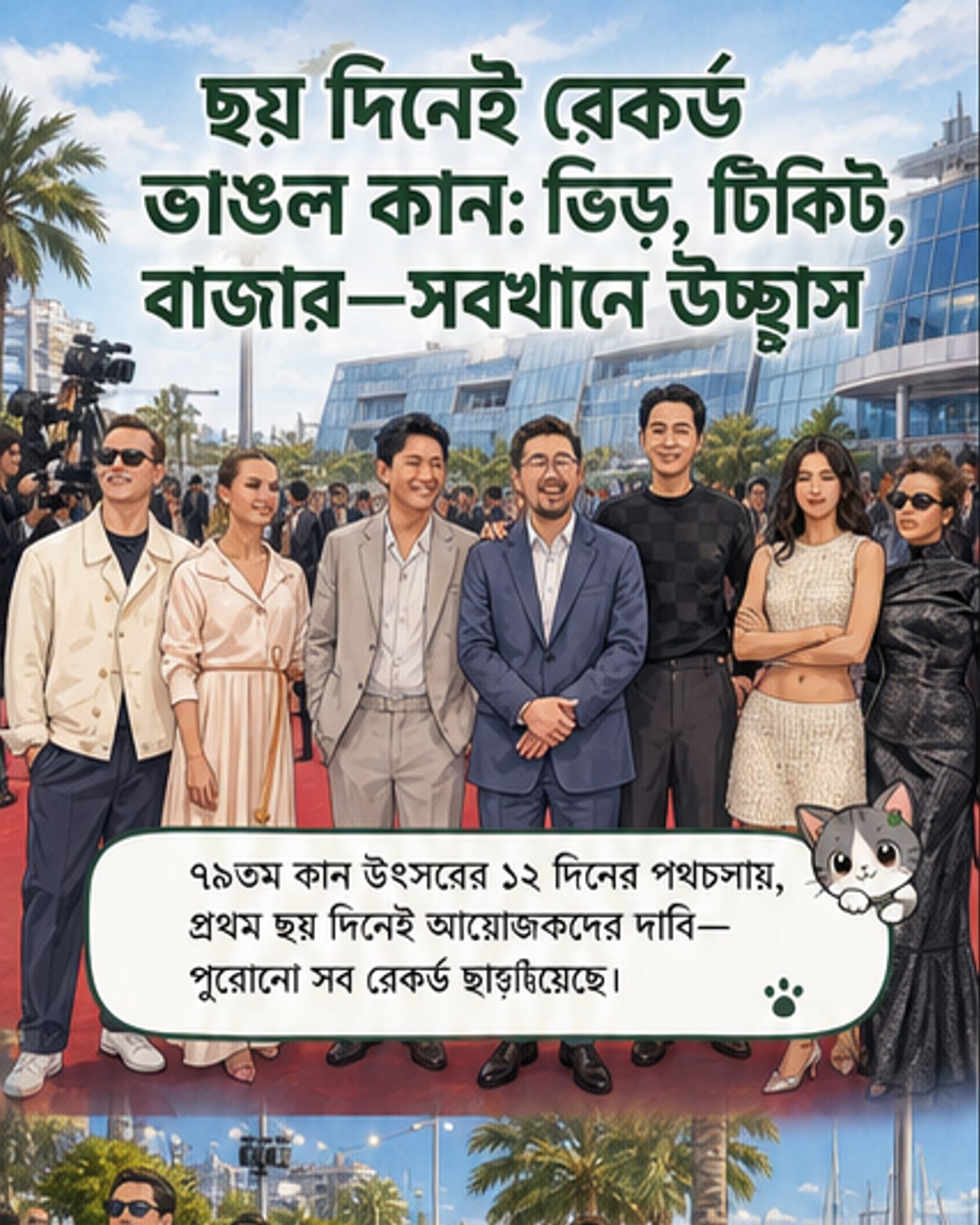 কান উৎসবে ভাঙলো সব রেকর্ড