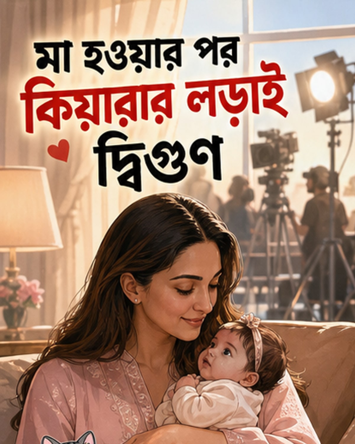 মা হওয়ার পর জীবন দেখার নজর বদলেছে কিয়ারার