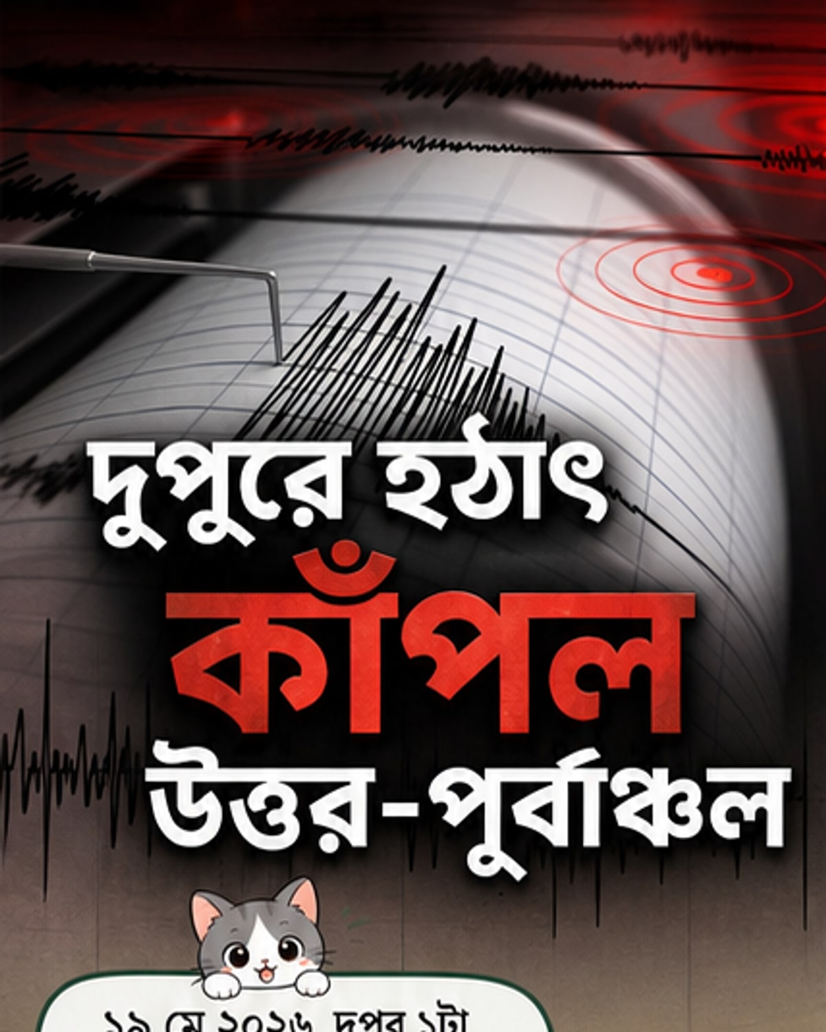 বাংলাদেশে মৃদু ভূমিকম্প, রিখটারে ৩.৩