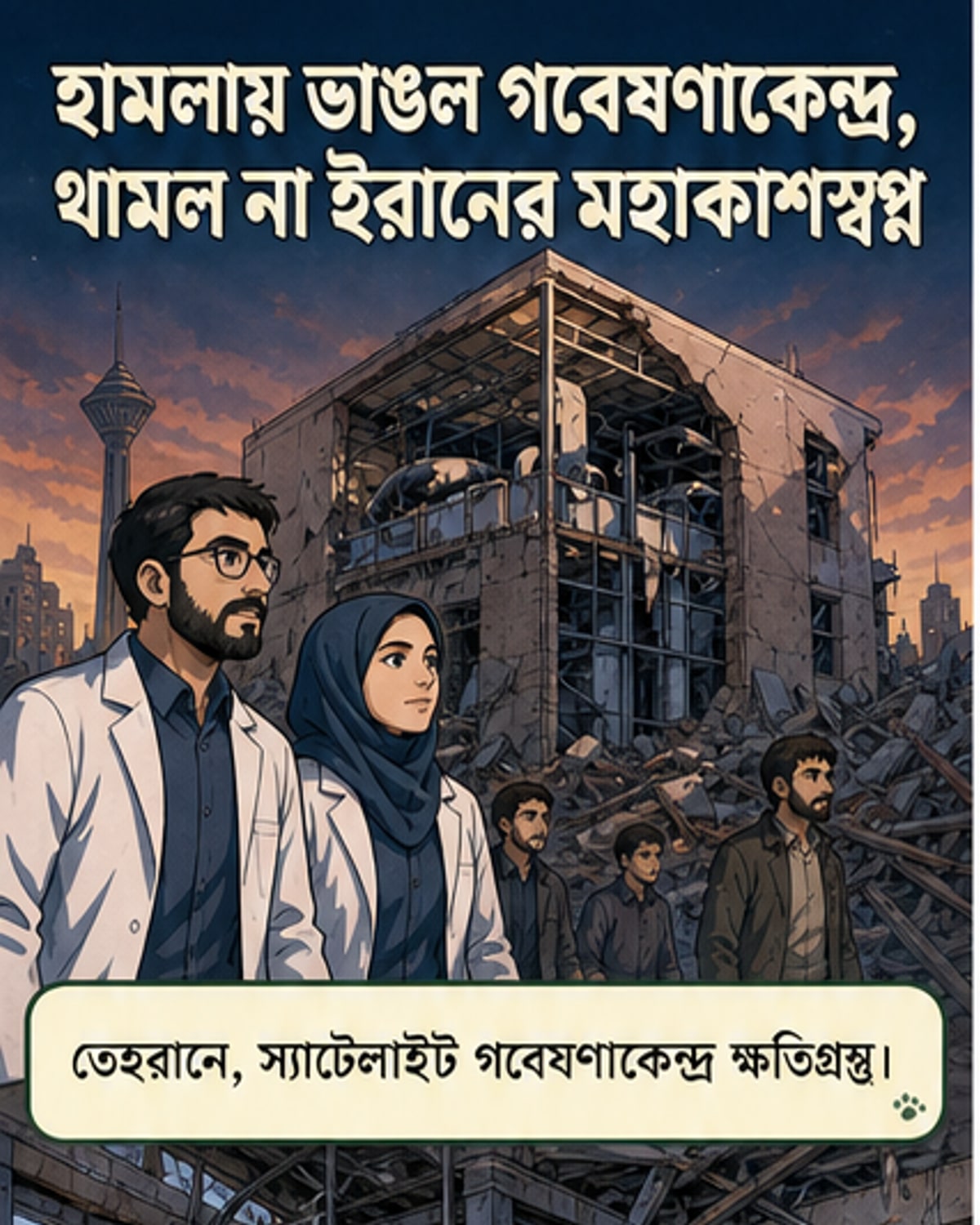 ধ্বংসস্তূপ থেকে মহাকাশ গবেষণা