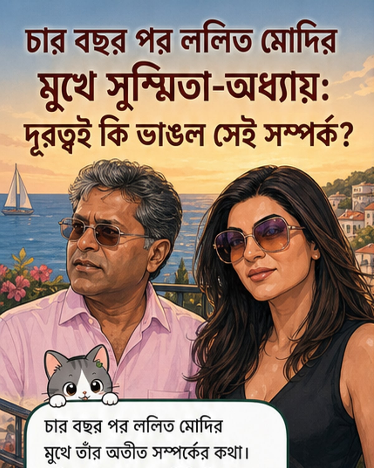 ললিত-সুস্মিতার প্রেমের গল্প শেষ দূরত্বে