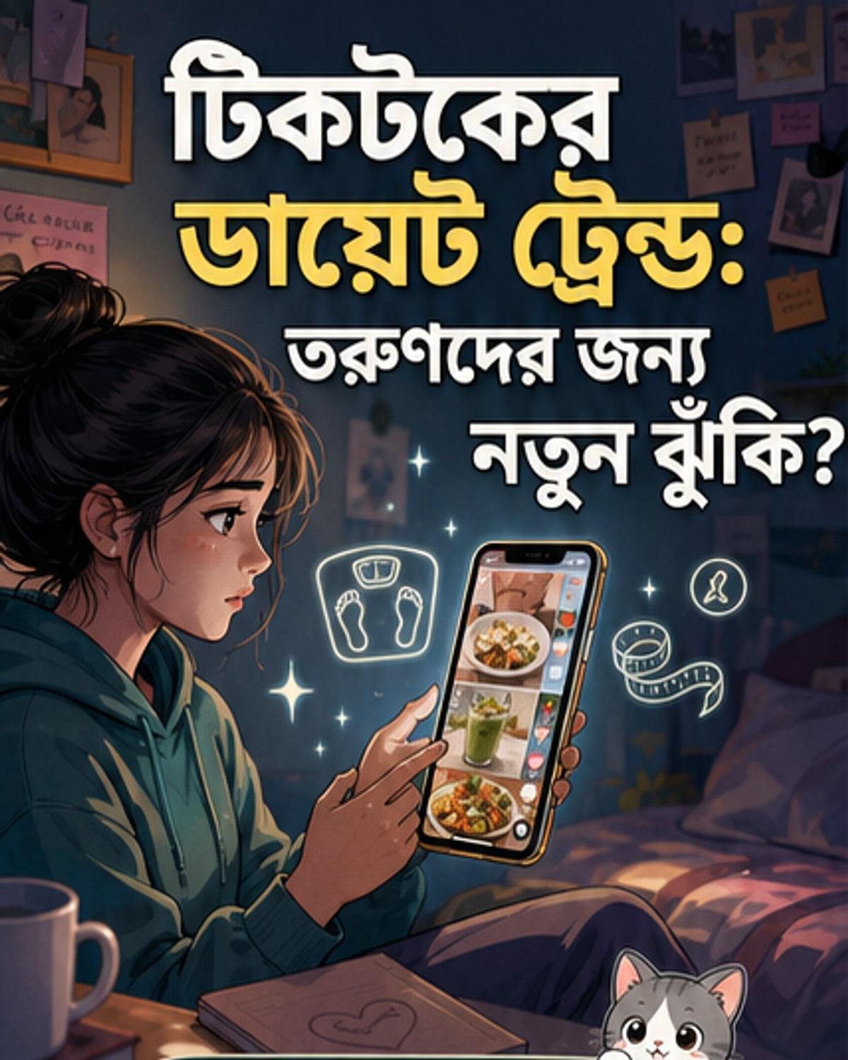 টিকটকে ছড়াচ্ছে বিষাক্ত ডায়েট সংস্কৃতি