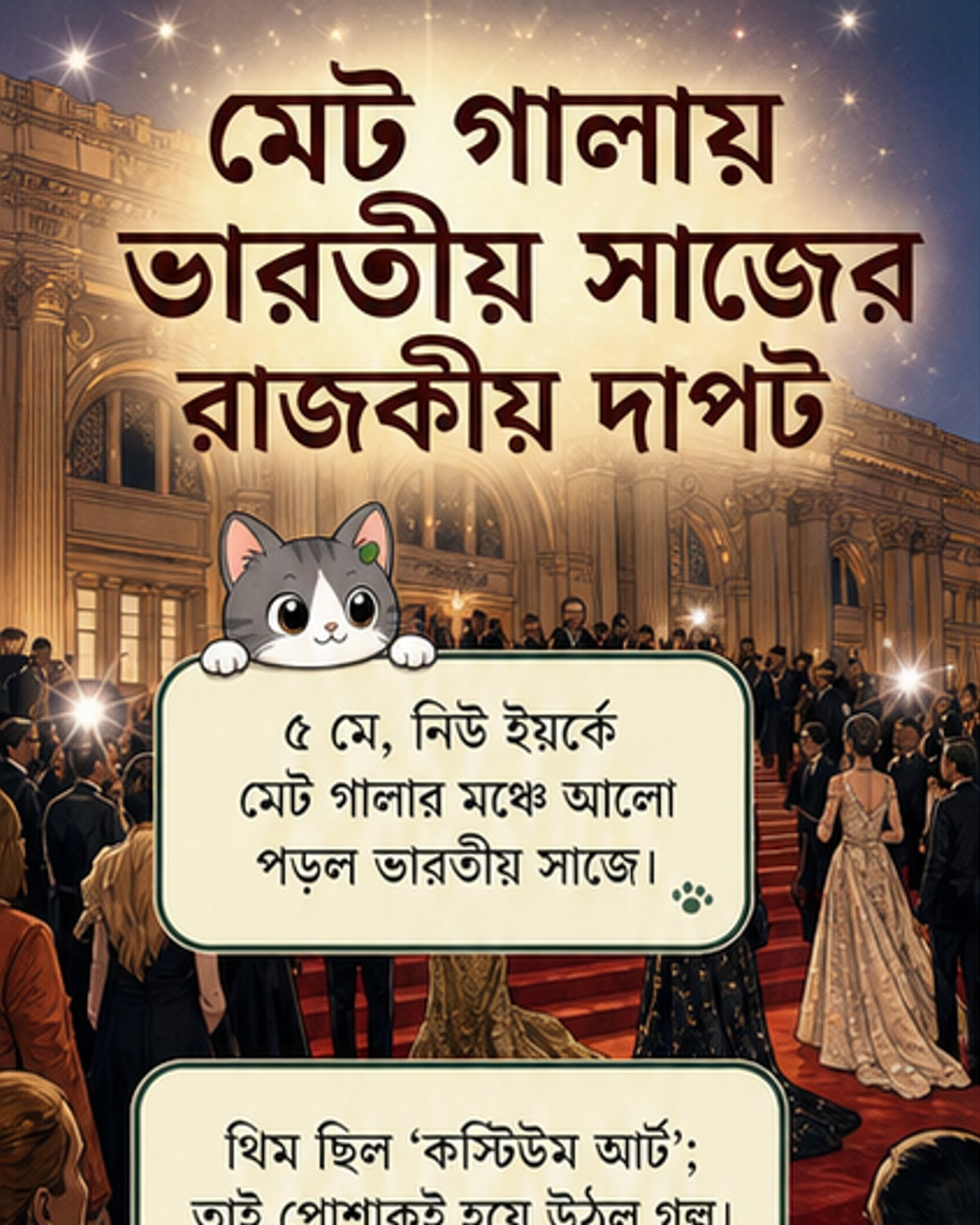 মেট গালায় ভারতীয় তারকাদের রাজকীয় আত্মপ্রকাশ