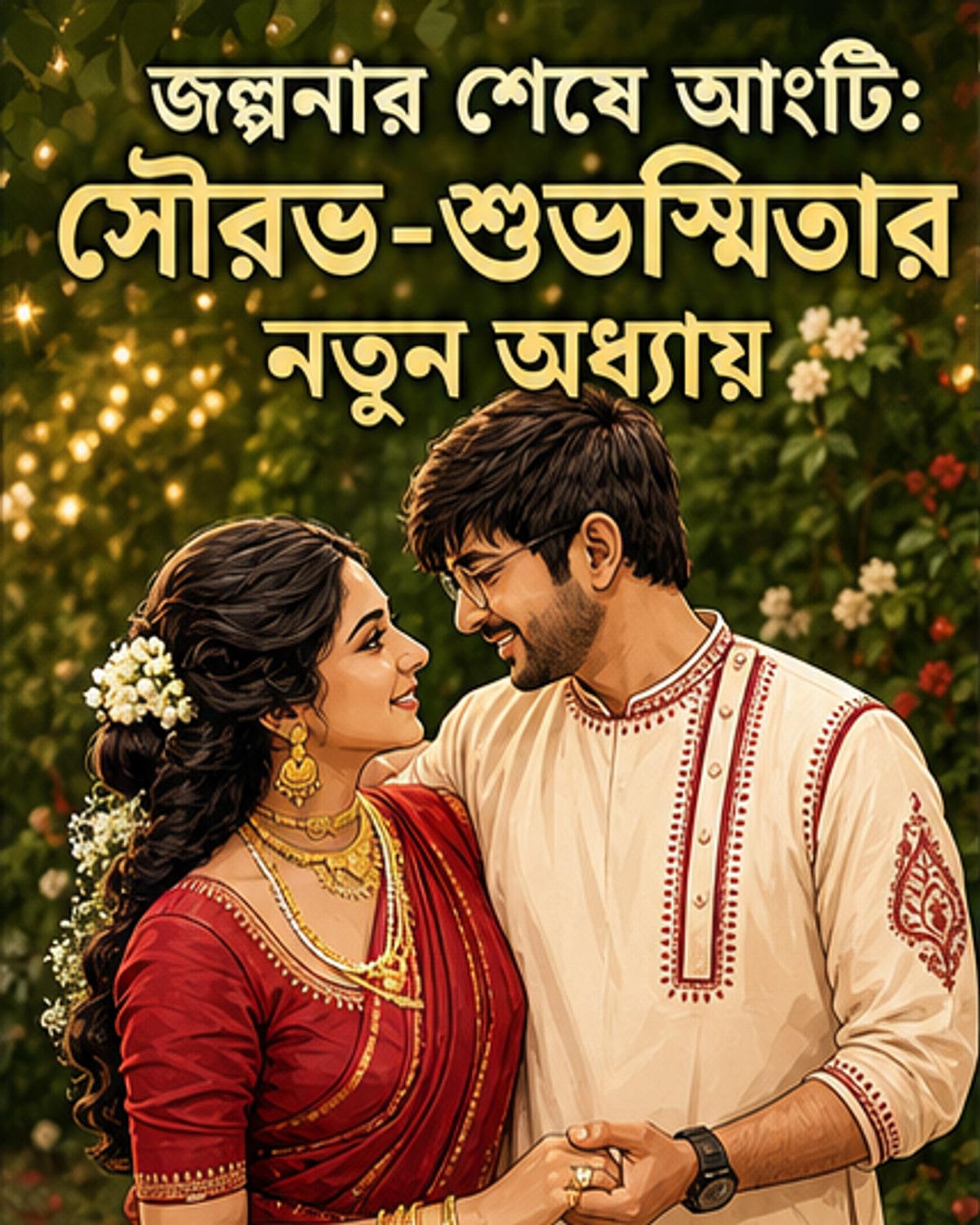 সৌরভ-শুভস্মিতার বাগদানে টলিউডে শুভেচ্ছার বন্যা