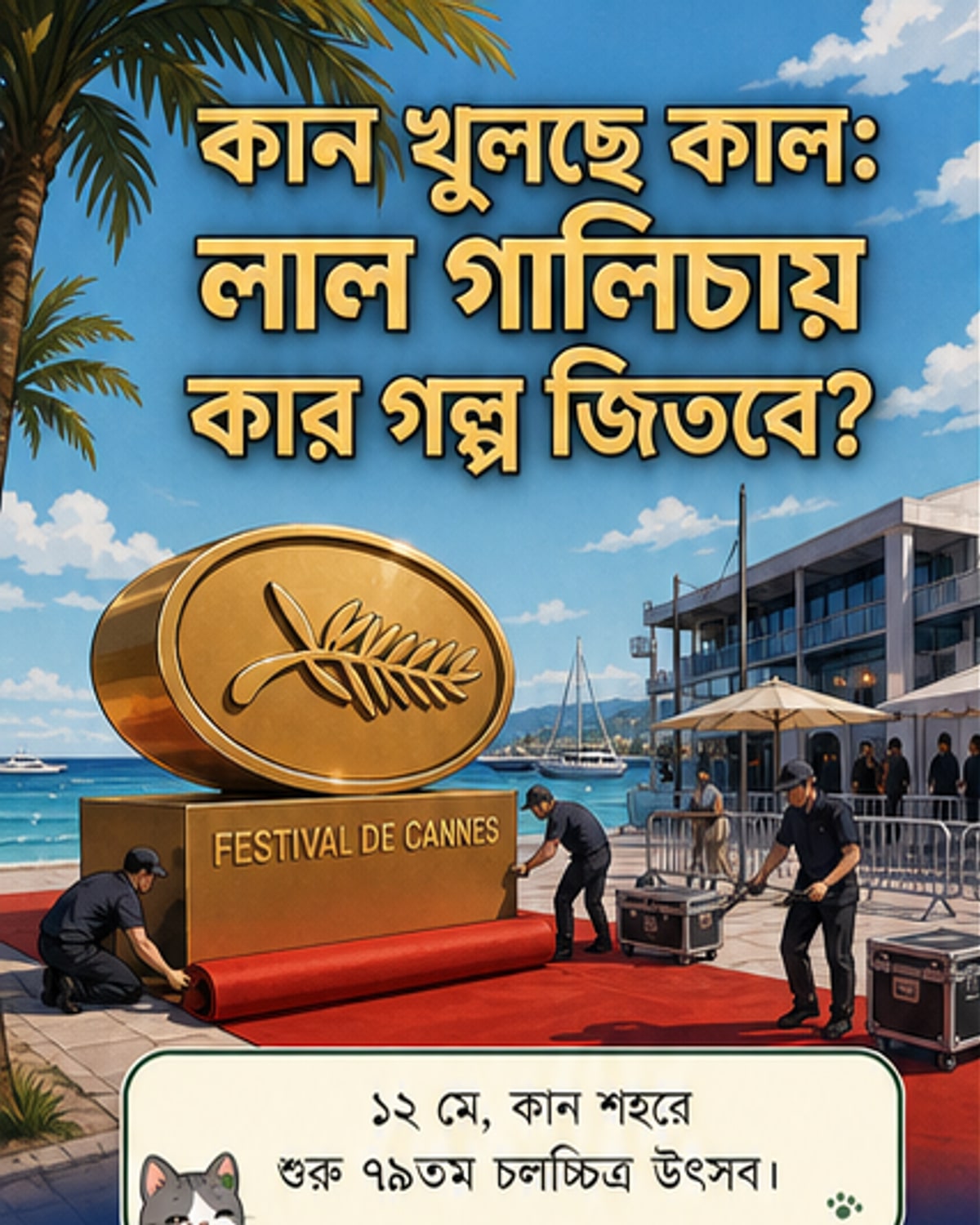 ৭৯তম কান চলচ্চিত্র উৎসব শুরু