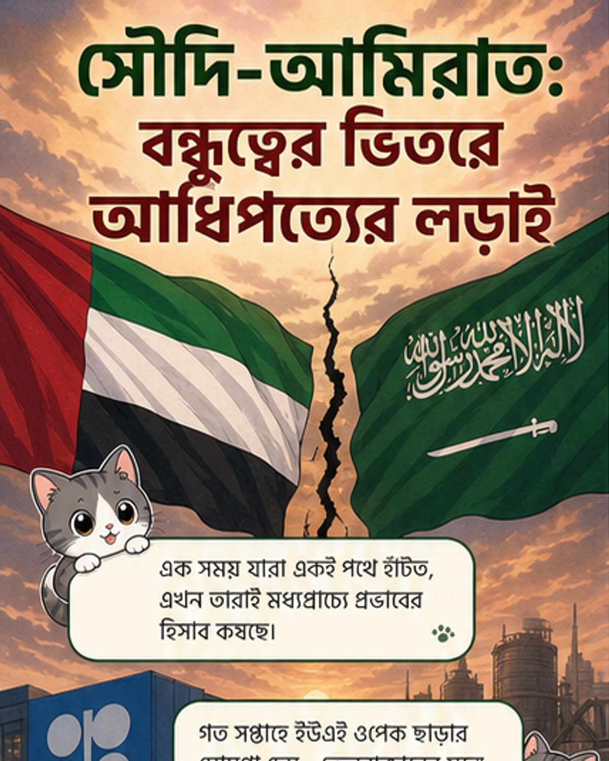 সৌদি-আমিরাতে সম্পর্কে ফাটল