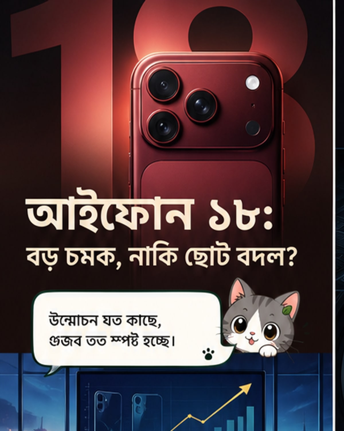 আইফোন ১৮-এ কী নতুন?