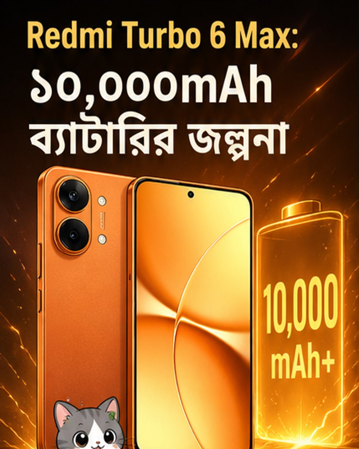 Redmi ফোনে ১০,০০০mAh ব্যাটারি?