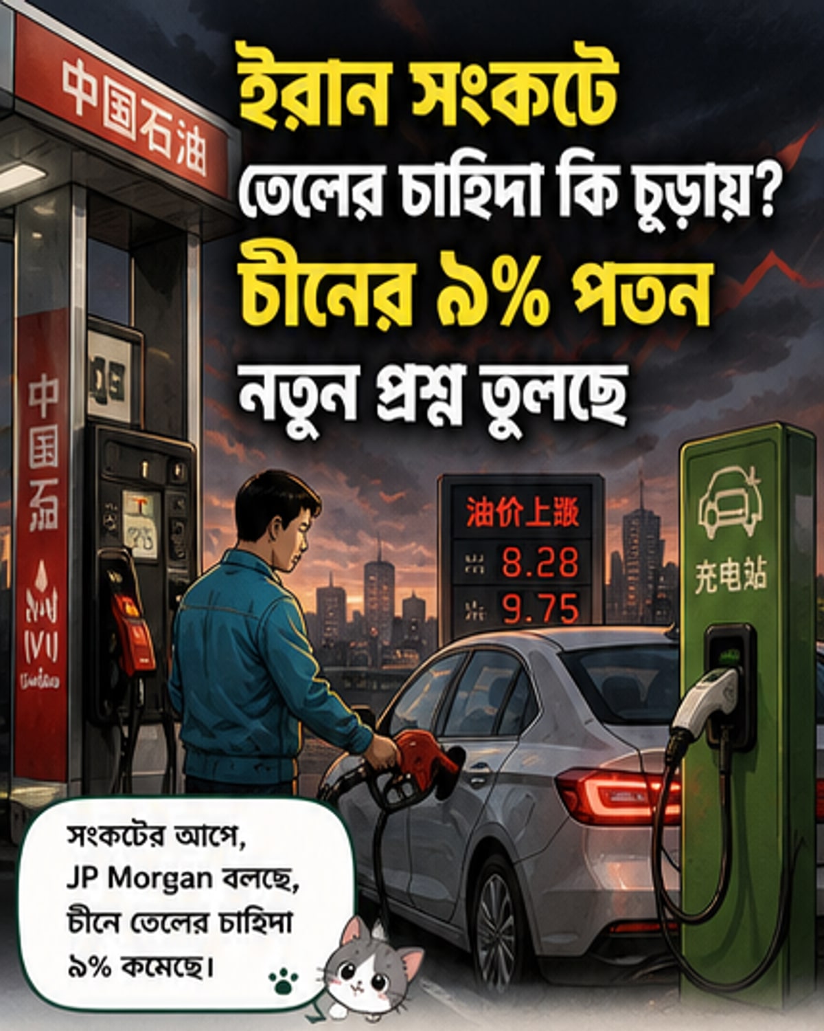তেলের চাহিদা কি চূড়ায় পৌঁছেছে?