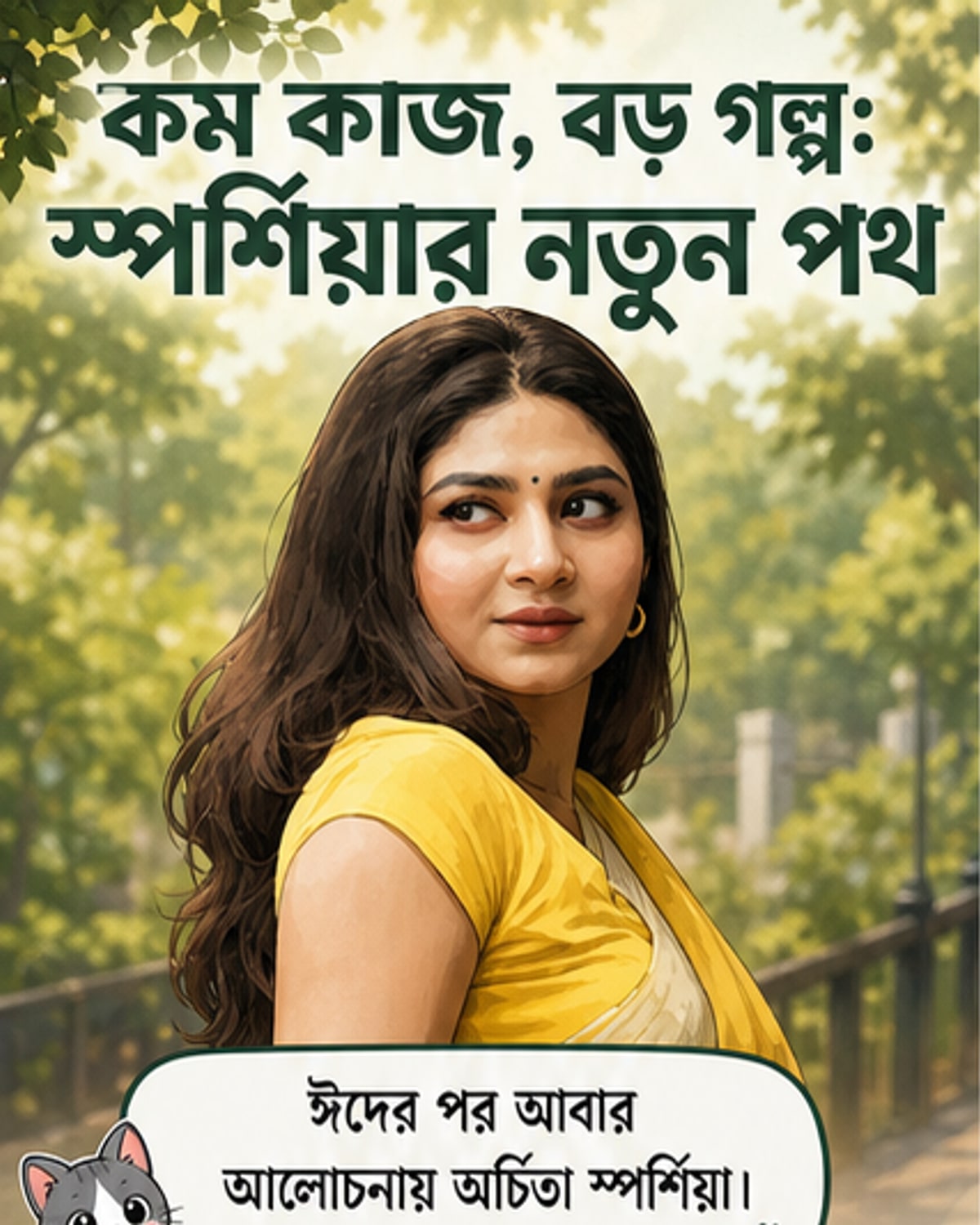 ঈদে তিন নাটকে স্পর্শিয়া