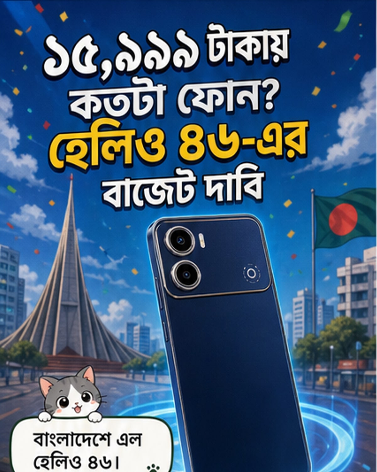 সাশ্রয়ী দামে হেলিও ৪৬ লঞ্চ