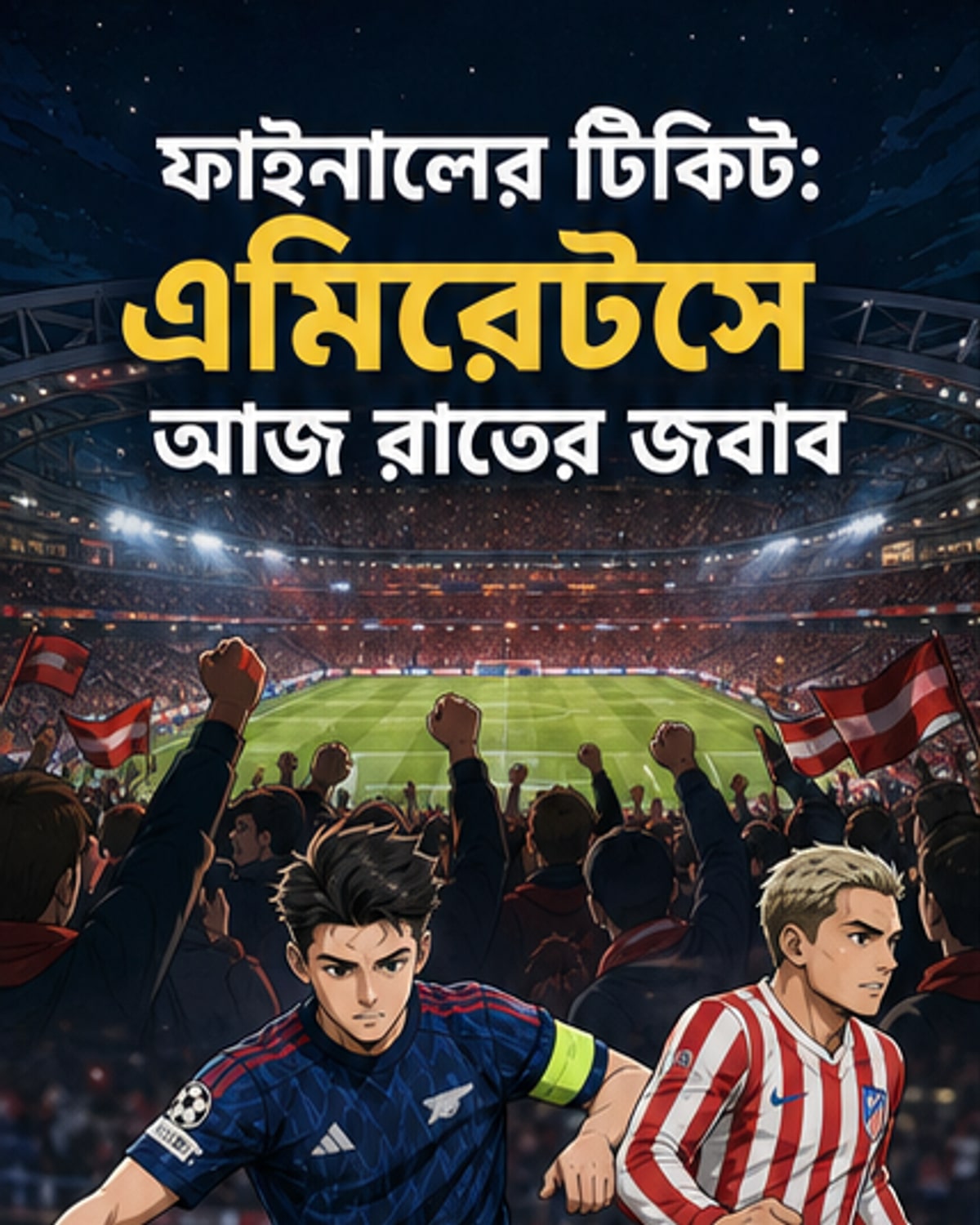 চ্যাম্পিয়ন্স লিগে ফাইনালের টিকিট কার?
