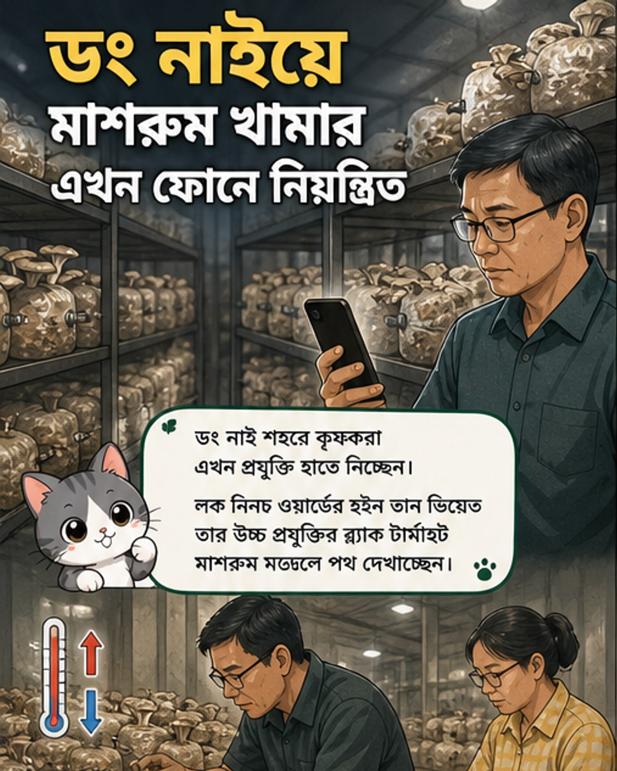 ডিজিটাল যুগে ডং নাইয়ের কৃষকদের নতুন পথ