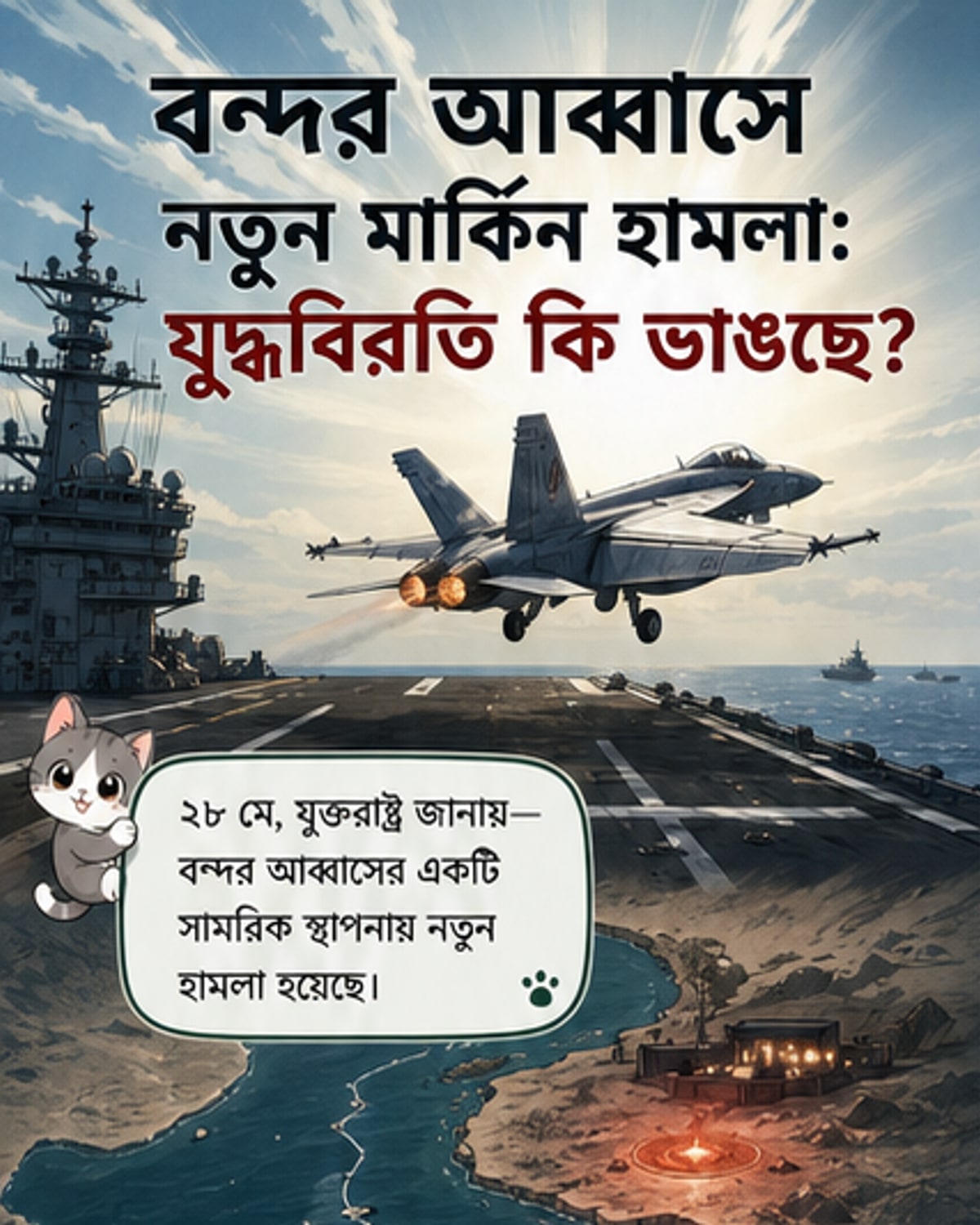 ইরানে আবার মার্কিন হামলা