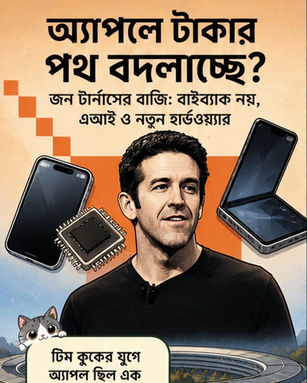 অ্যাপল এখন আর শুধু মুনাফা নয়