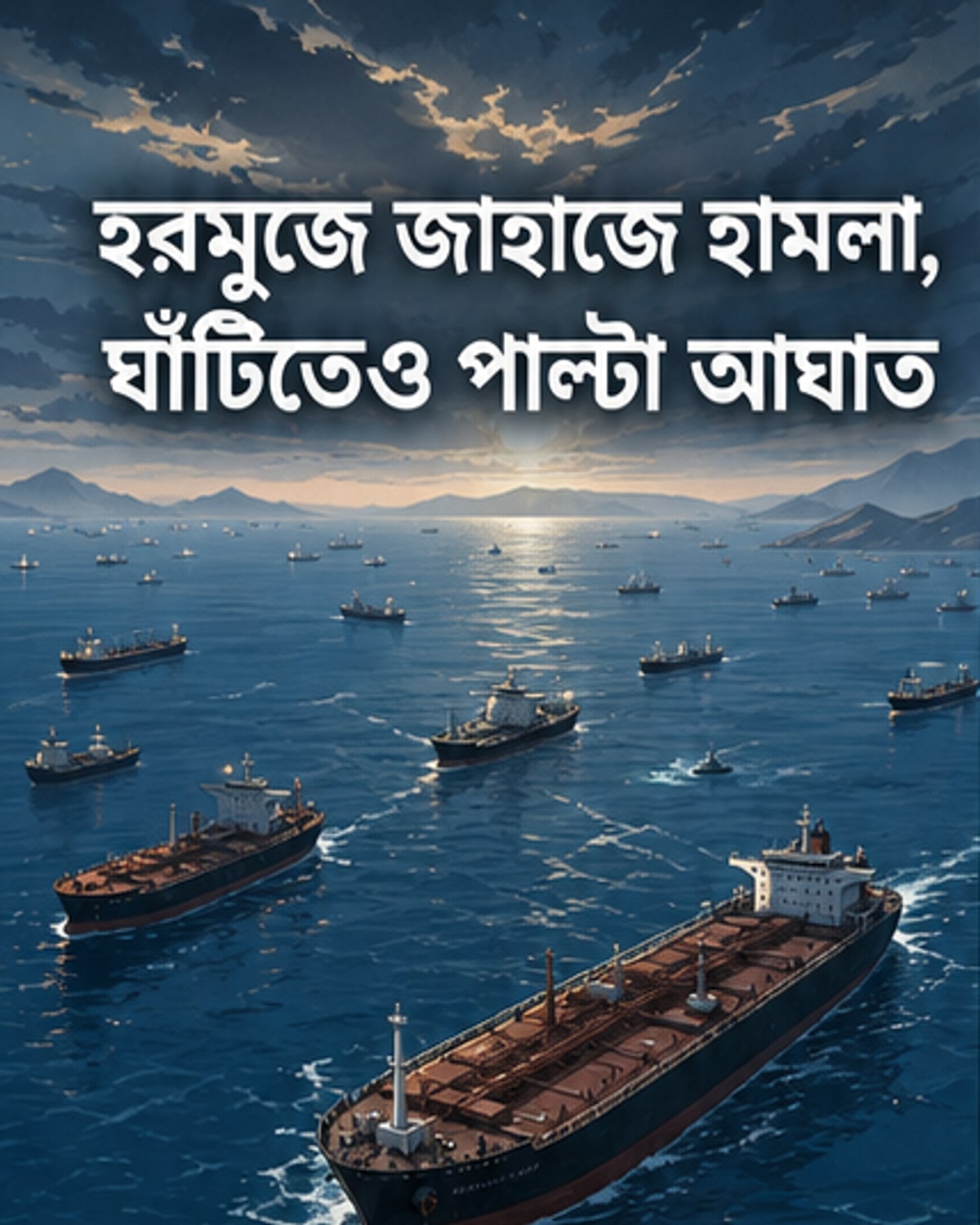 ইরানের হামলায় উত্তাল মধ্যপ্রাচ্য