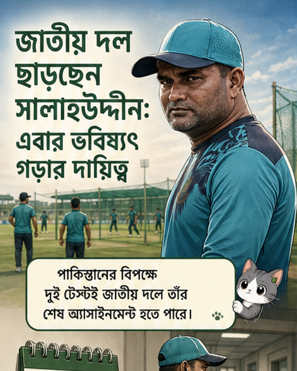 জাতীয় দল ছাড়ছেন সালাহউদ্দীন