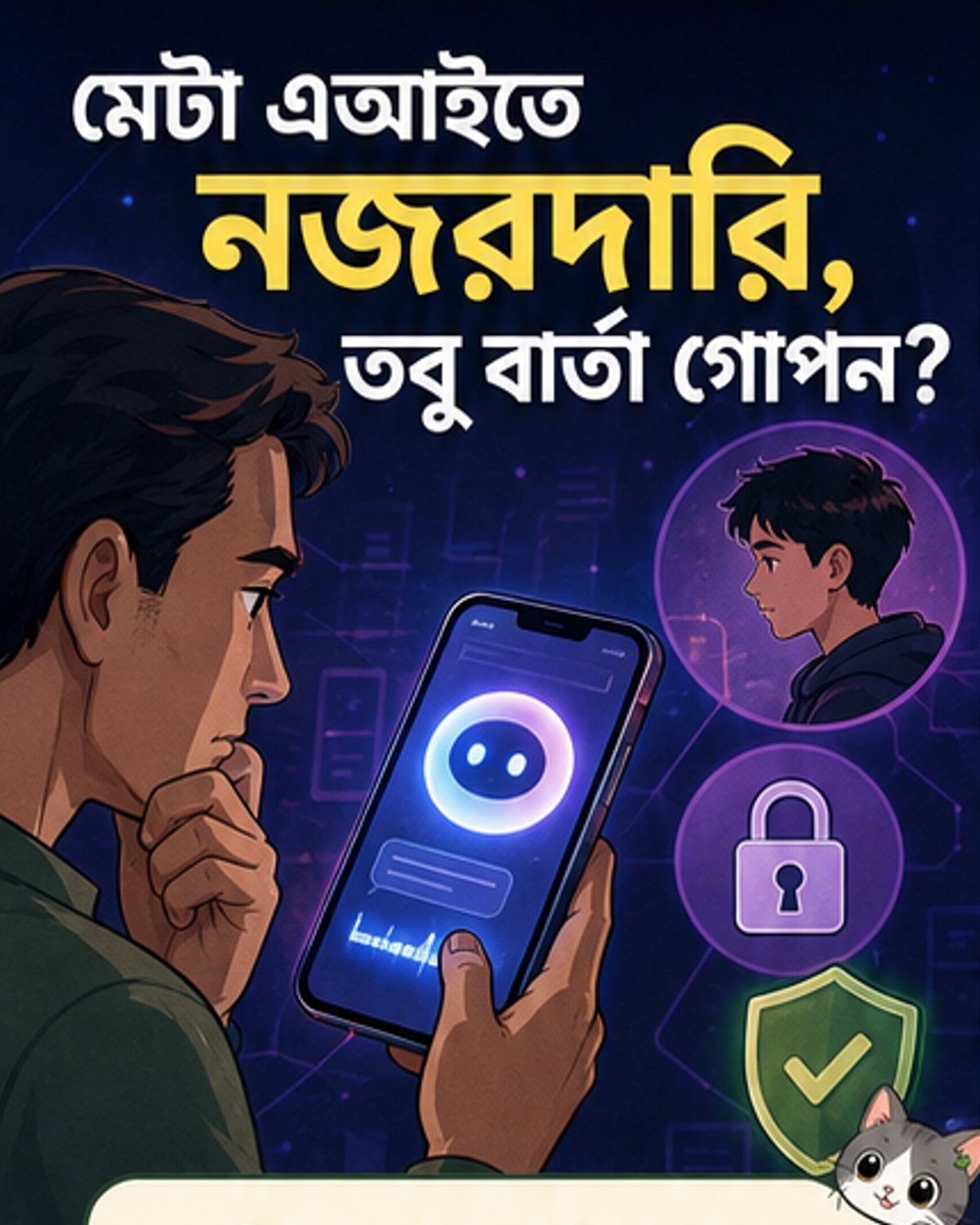 মেটা এআইতে অভিভাবকদের নিয়ন্ত্রণ