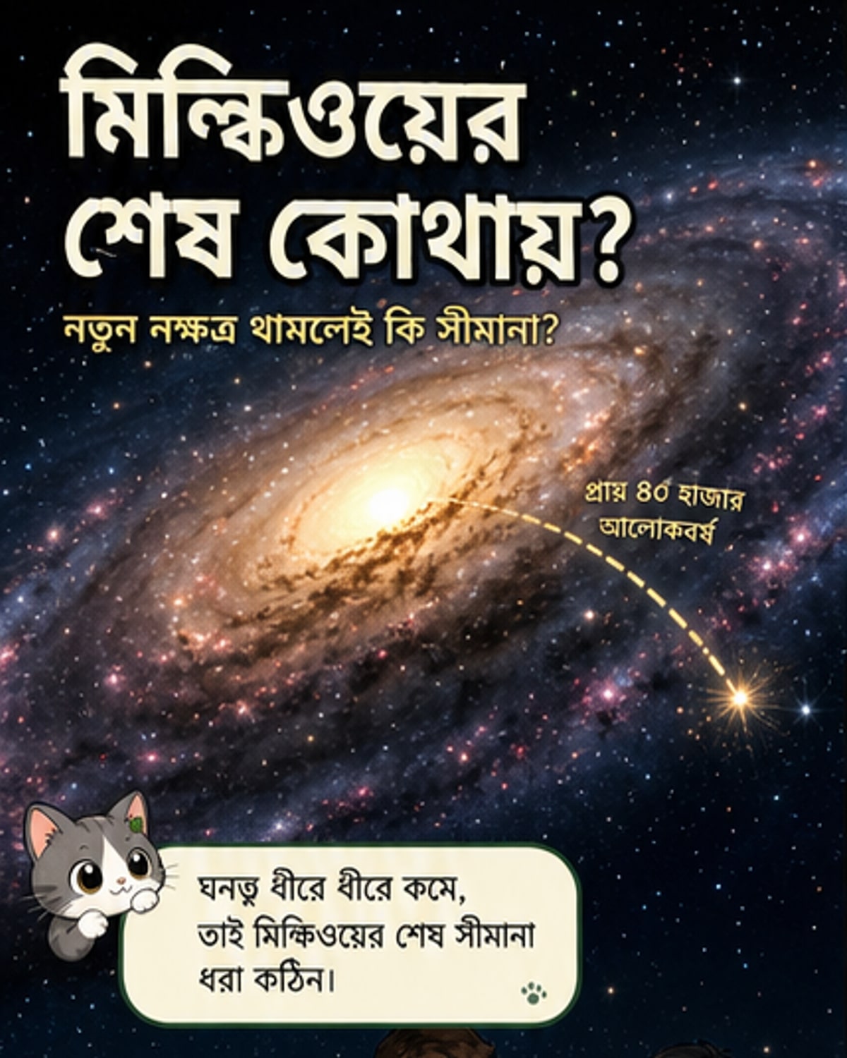 ছায়াপথের শেষ সীমানা কোথায়?