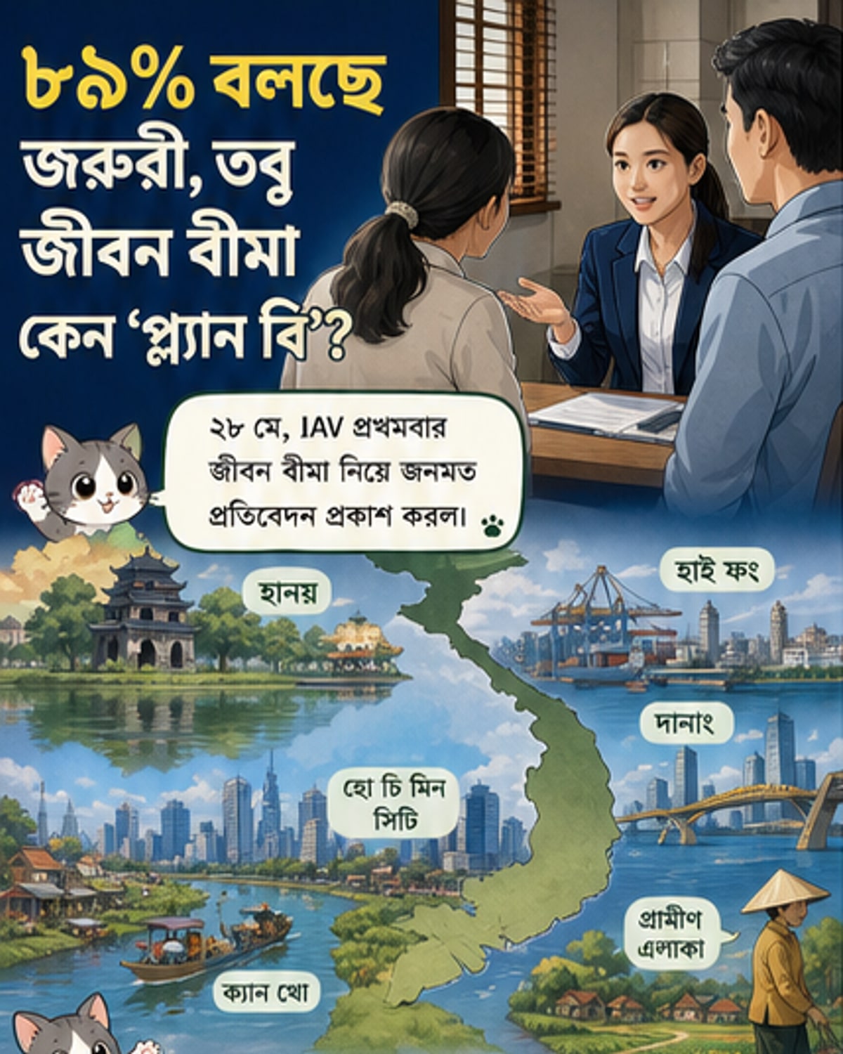 ভিয়েতনামে জীবন বীমার দৃষ্টিভঙ্গি বদল