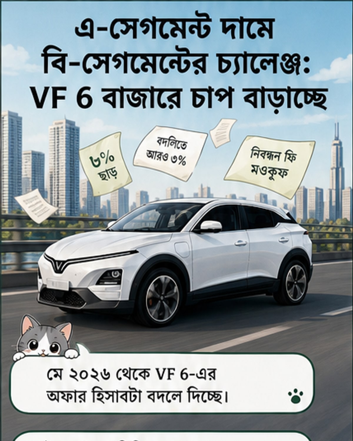 ভিনফাস্ট ভিএফ ৬: বাজারে নতুন ধারা